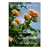 Beautiful Pink Alchemist Roses 60th Birthday (Front)