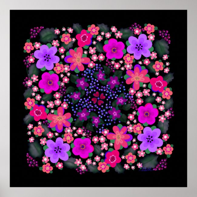 Beautiful Pink and Purple Flowers