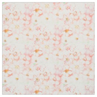 Beautiful, Pink Blush Rose Digital Painting on Fabric