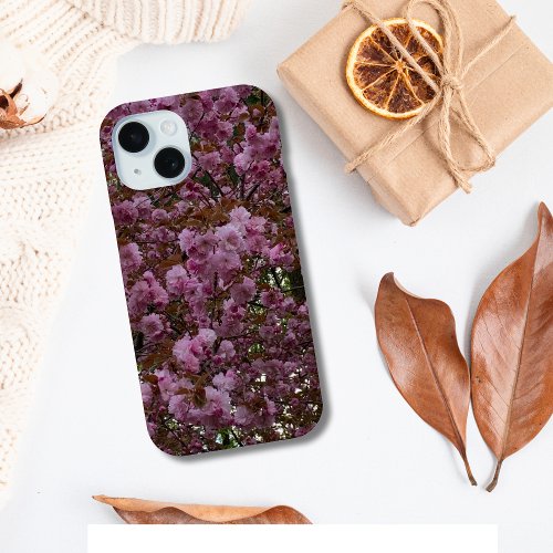 Beautiful Pink Cherry Tree Photography  iPhone 15 Case