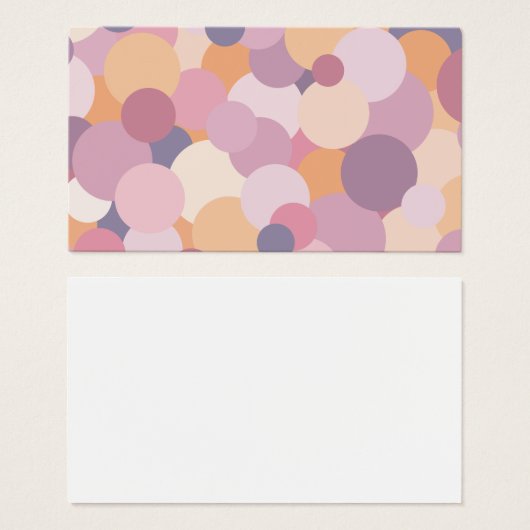 Beautiful pink circles (Front & Back)