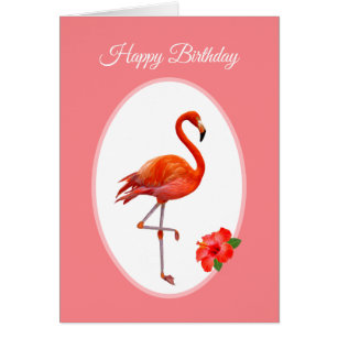 Beautiful Pink Flamingo Birthday