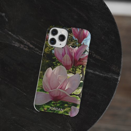 Beautiful Pink Floral Sunny Spring Day Custon Case_Mate iPhone 14 Case