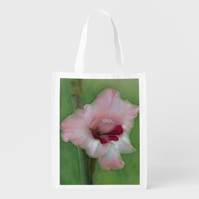 Beautiful Pink Flower Art Eco Friendly Bag (Front)