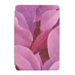 Beautiful Pink Leafy Pattern  iPad Mini Cover