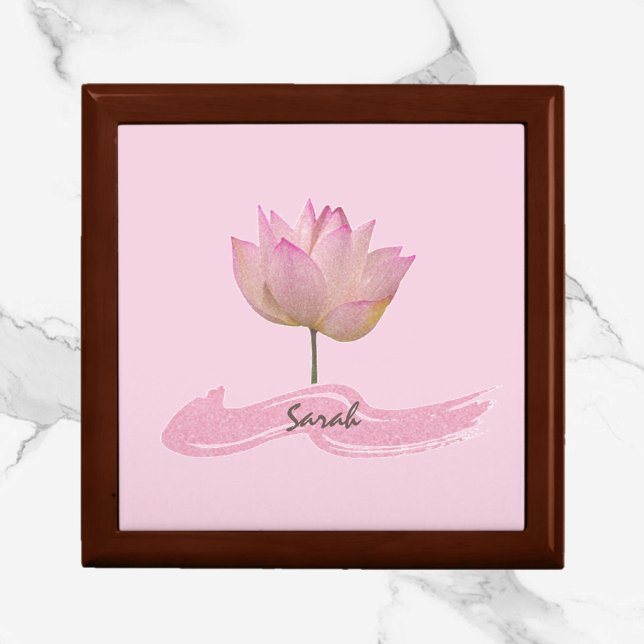 Beautiful Pink Lotus Flower Gift Box (Creator Uploaded)