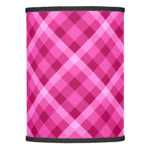 Beautiful Pink Magenta Plaid Lamp Shade