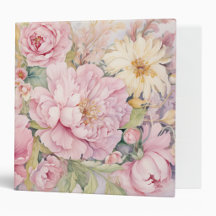 Beautiful pink peonies watercolours.
