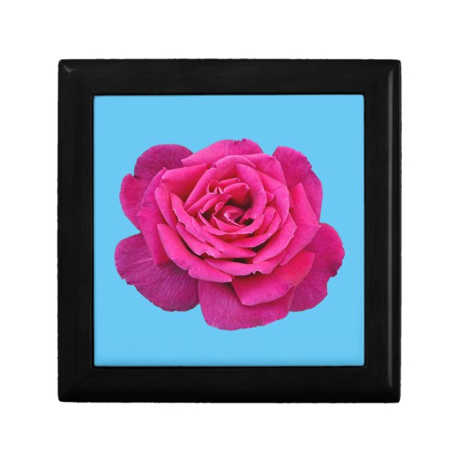 Beautiful pink rose gift box (Front)