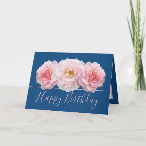 Beautiful Pink Rose Pretty Floral Bouquet Birthday