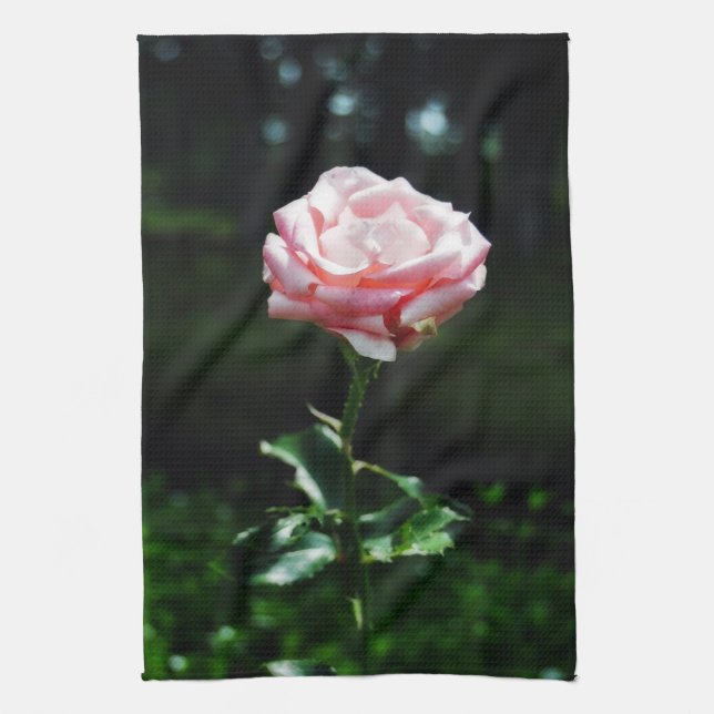 Beautiful Pink Rose Towel (Vertical)