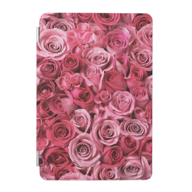 Beautiful Pink Roses iPad Mini Cover (Front)