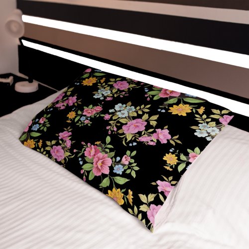 Beautiful Pink Roses Pretty Floral Pillow Case