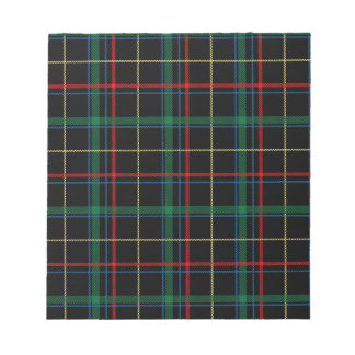Beautiful Plaid Pattern Notepad