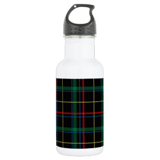 Beautiful Plaid Pattern Stainless Steel Water Bottle