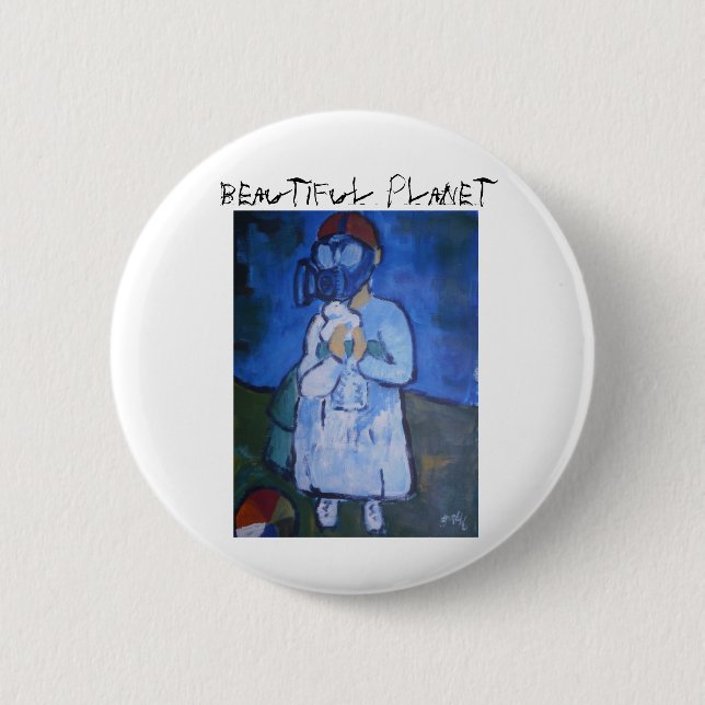 Beautiful Planet, Beautiful Planet Button (Front)