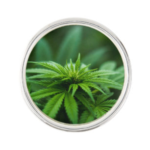 Beautiful Plant Lush Weed Lapel Pin