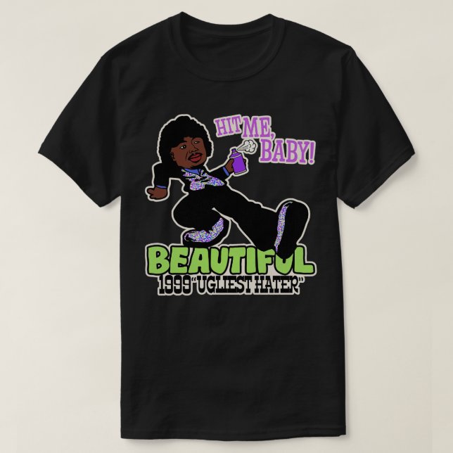 Beautiful Playa Haters Ball Pimp Walk T-Shirt (Design Front)