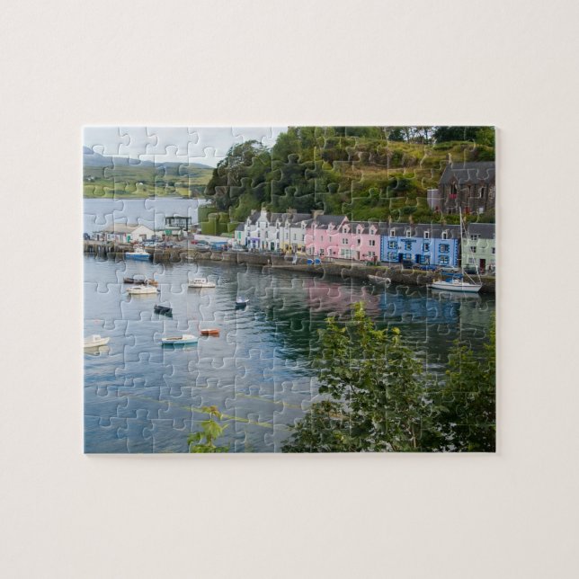 Beautiful port and sailboats with reflections in 2 jigsaw puzzle (Horizontal)