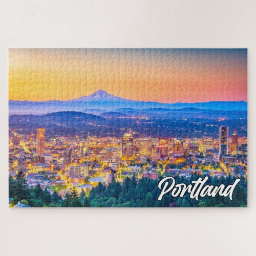 Beautiful Portland Oregon USA Jigsaw Puzzle