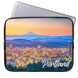 Beautiful Portland, Oregon, USA Laptop Sleeve