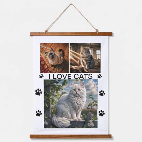 BEAUTIFUL PORTRAIT FOR CATS LOVERS HANGING TAPESTRY