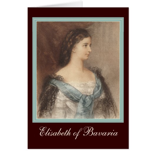 Beautiful Portrait of Empress Elisabeth - Sisi (Front)