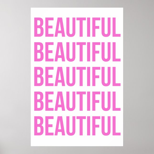 Beautiful Poster (Front)