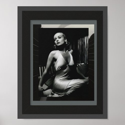 Beautiful Poster of Carole Lombard 