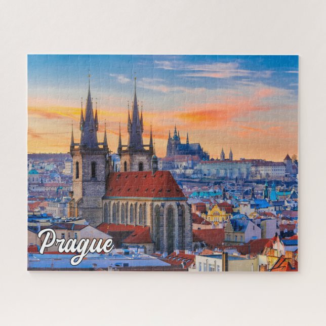 Beautiful Prague, Czech Republic Jigsaw Puzzle (Horizontal)