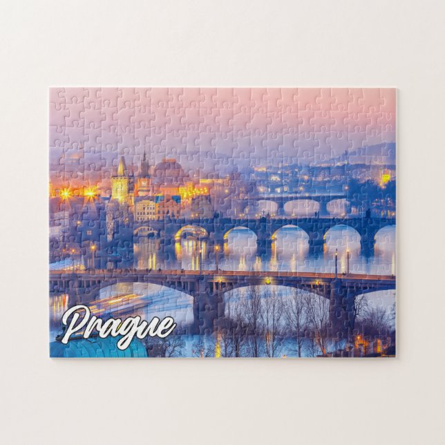 Beautiful Prague, Czech Republic Jigsaw Puzzle (Horizontal)