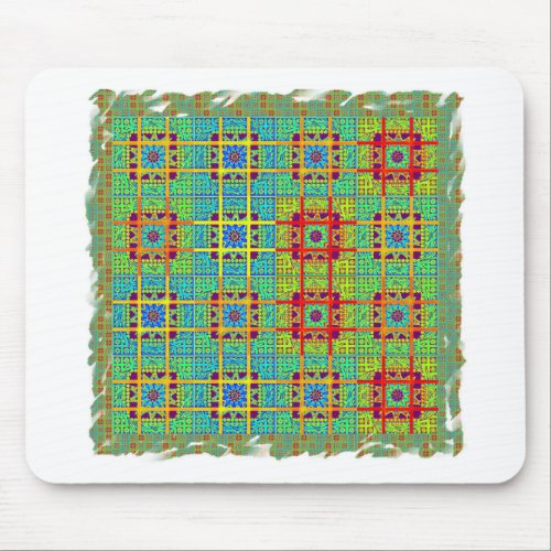 Beautiful Pretty Uniquely Ethnic tribal pattern Mouse Pad