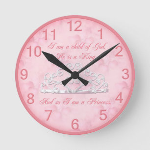 Beautiful Princess Clock