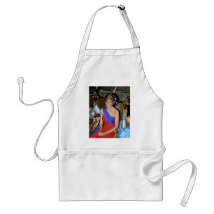 Beautiful! Princess Diana Thailand 1988 Adult Apron