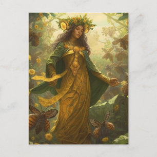 Beautiful Protector of the Insects Postcard