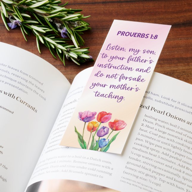 Beautiful Proverbs Bible Verse Bookmarks (Book)