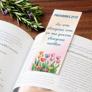 Beautiful Proverbs Bible Verse Bookmarks