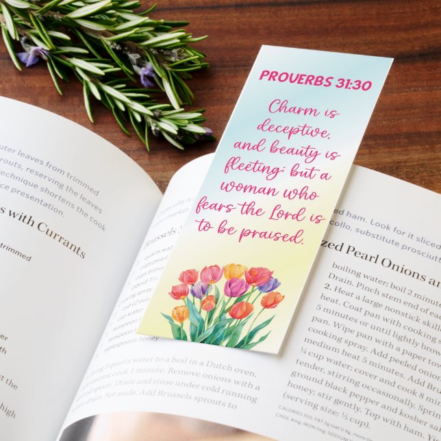 Beautiful Proverbs Bible Verse Bookmarks (Book)