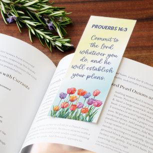 Beautiful Proverbs Bible Verse Bookmarks