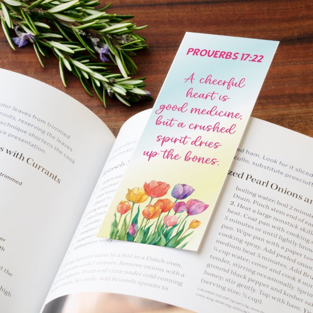 Beautiful Proverbs Bible Verse Bookmarks (Book)