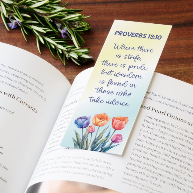 Beautiful Proverbs Bible Verse Bookmarks (Book)