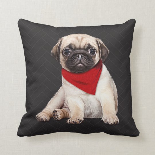 monchi pug pillow