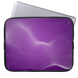 Beautiful purple abstract background. Violet neutr Laptop Sleeve