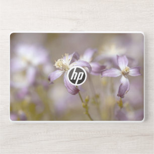 Beautiful Purple And White Flower Blossoms HP Laptop Skin