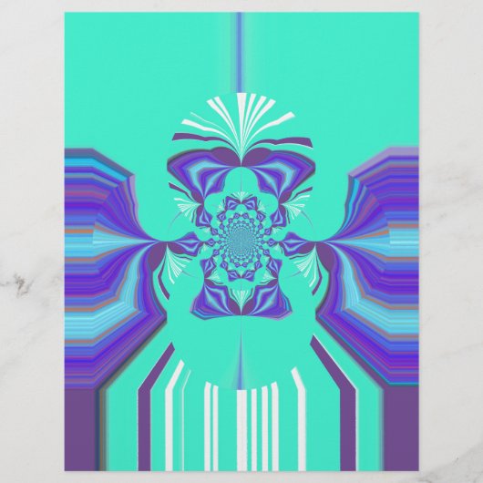 Beautiful Purple Cyan Iridescent Blue vector color (Front)