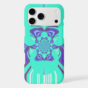 Beautiful Purple Cyan Iridescent Blue vector color iPhone 17 Pro Max Case