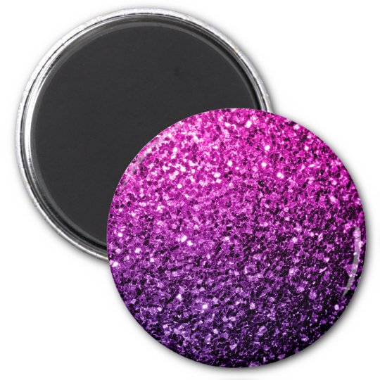Beautiful Purple Pink Ombre glitter sparkles Magnet | Zazzle.com