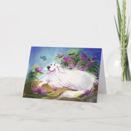 Beautiful Pyrenees  Birthday Greeting Card