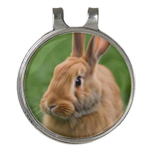 Beautiful Rabbit Golf Hat Clip