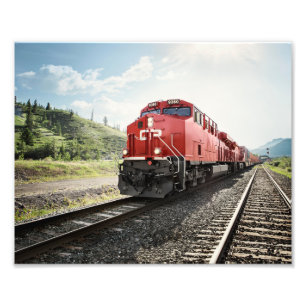 Beautiful Railroad Photo Print
